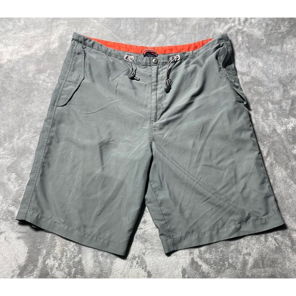 Gap Hybrid Shorts Drawstring Board Shorts Flap Pockets Men’s XL(38-41) Gray